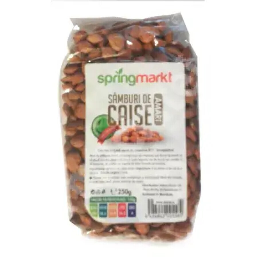 Bitter apricot kernels, 250 g, Spring Markt