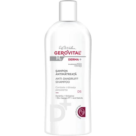 Gerovital H3 Derma+ Champú anticaspa, 200 ml