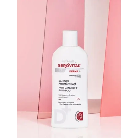 Gerovital H3 Derma+ Champú anticaspa, 200 ml