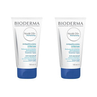 Shampoo anti-recidiva Node DS+, 2 x 125 ml, Bioderma (70% sconto sul 2° prodotto)