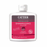 Shampooing bio pour cheveux colorés, 250 ml, Cattier