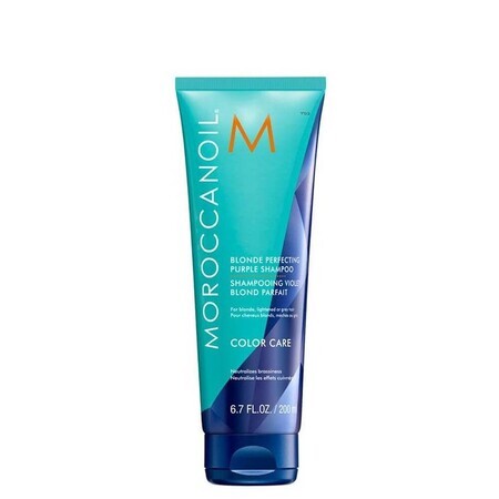 Blonde Perfecting Purple shampoo voor blond haar, 200 ml, Moroccanoil