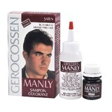 Shampoo kleurstof Manly satin, 25ml, Gerocossen