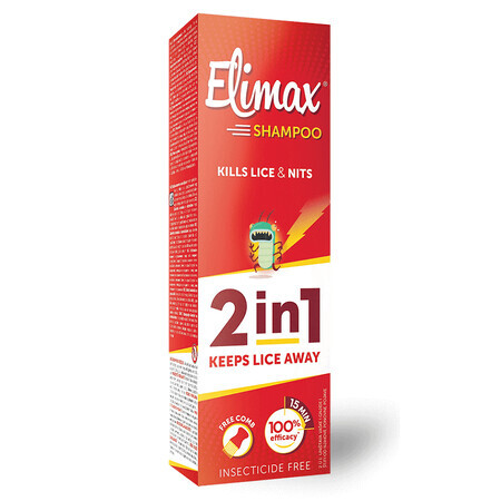 Elimax Shampooing Anti-Poootie avec facteur de protection LPF, 100 ml, Lab Oystershell