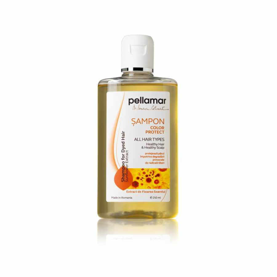 Shampoo met zonnebloemextract voor gekleurd haar Beauty Hair, 250 ml, Pellamar