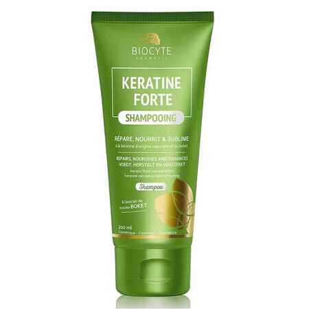 Shampooing à la kératine forte, 200 ml, Biocyte