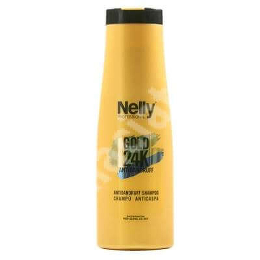 Anti-Schuppen-Shampoo Gold 24K Anti-Schuppen, 400 ml, Nelly Professional