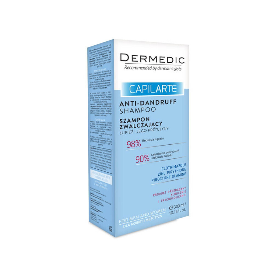 Dermedic Capilarte Shampoo tegen roos, 300ml
