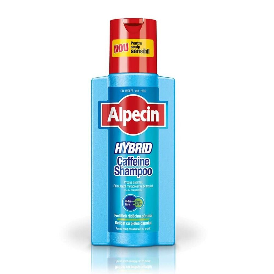 Shampoo voor de gevoelige jeukende hoofdhuid Alpecin Hybrid, 250 ml, Dr. Kurt Wolff