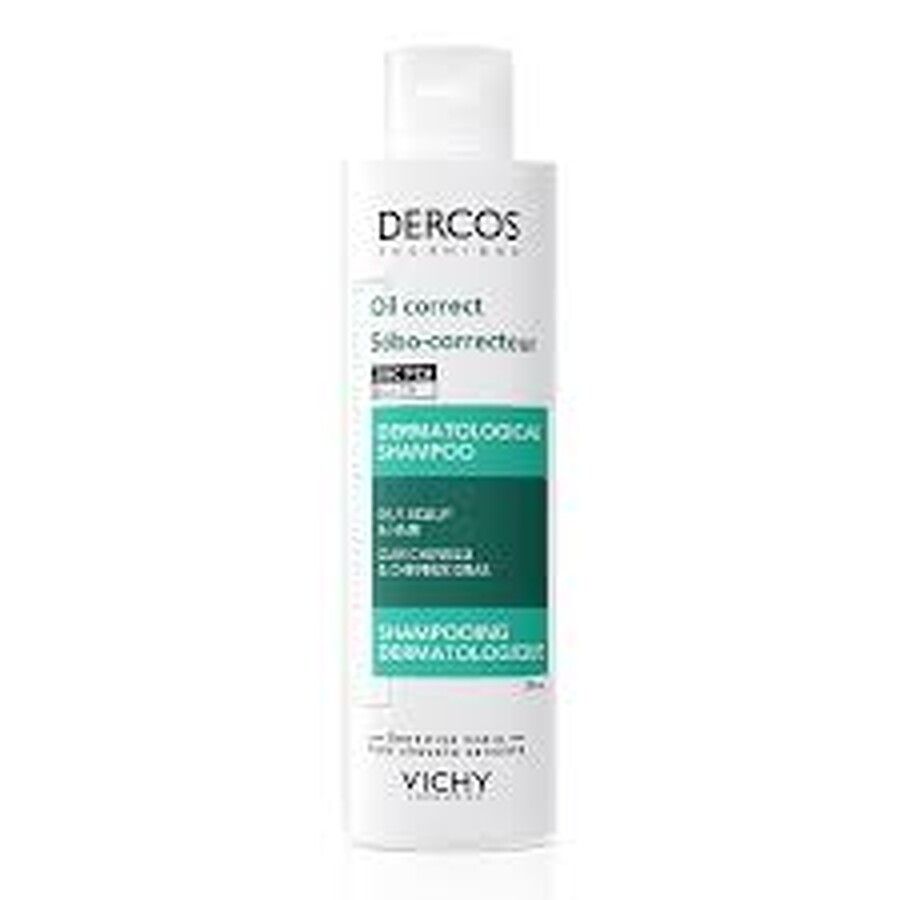 Vichy Dercos Sebum herstellende shampoo voor vet haar, 200 ml