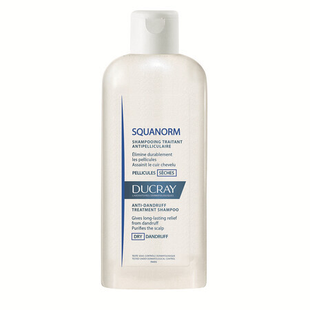 Shampooing traitant antipelliculaire Squanorm, 200 ml, Ducray