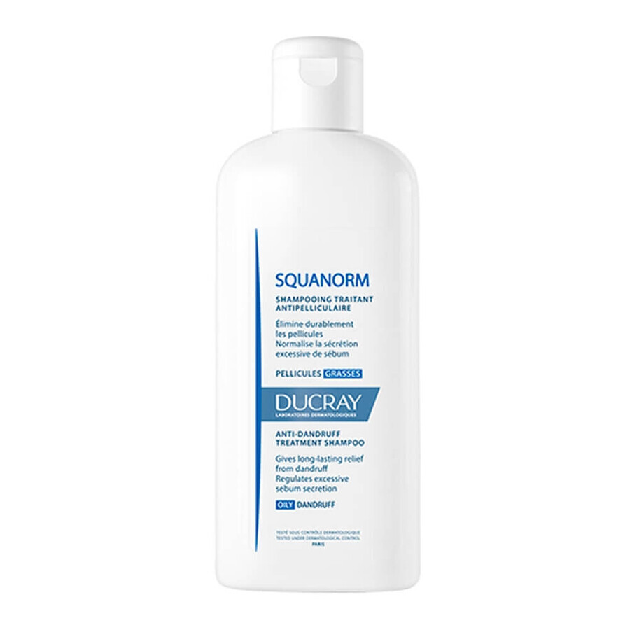 Squanorm anti-vette hoofdhuid shampoo, 200 ml, Ducray