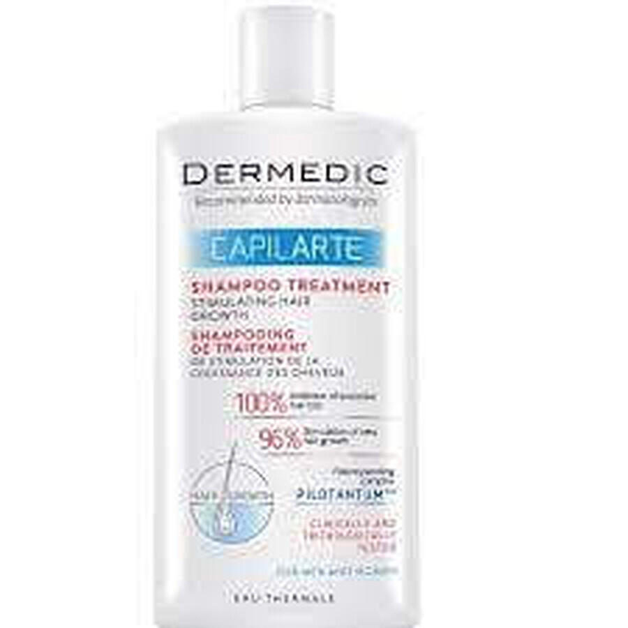 Dermedic Capilarte shampooing traitement pour stimuler la croissance des cheveux, 300 ml