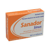 Sanador Sinus 500mg/30mg, 20 comprimés pelliculés, Laropharm