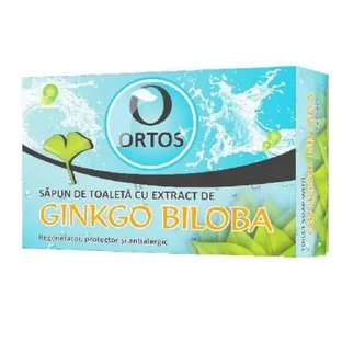Seife mit Ginkgo biloba-Extrakt, 100 g, Ortos