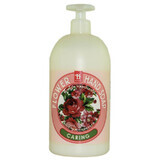 Vloeibare zeep met bloemenaroma's en melkeiwitten, 1000 ml, Hegron Cosmetics