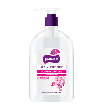 Pure vloeibare zeep met orchideeënbloemen, 500 ml, Farmec