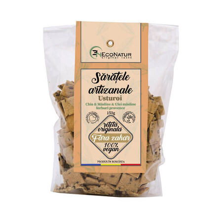 Veganes Bohnenkraut mit Knoblauch und Chia, 150g, Econatur