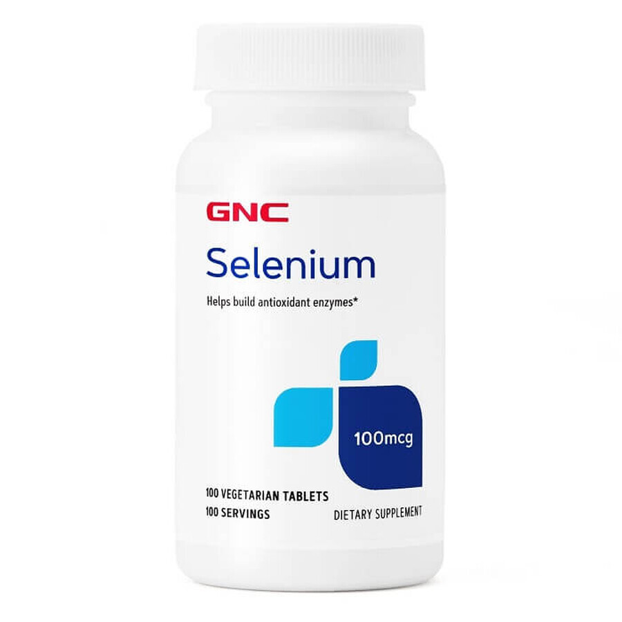 Selenio 100 mcg 004512, 100 compresse, GNC