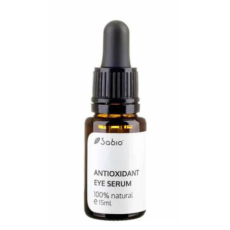 Siero occhi antiossidante, 15 ml, Sabio