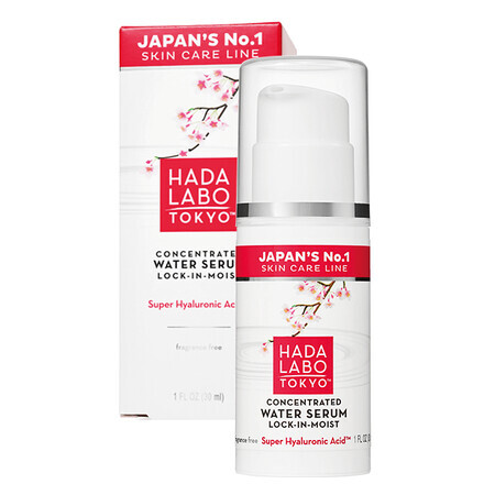 Geconcentreerd serum in water met super hyaluronzuur, 30 ml, Hada Labo Tokyo