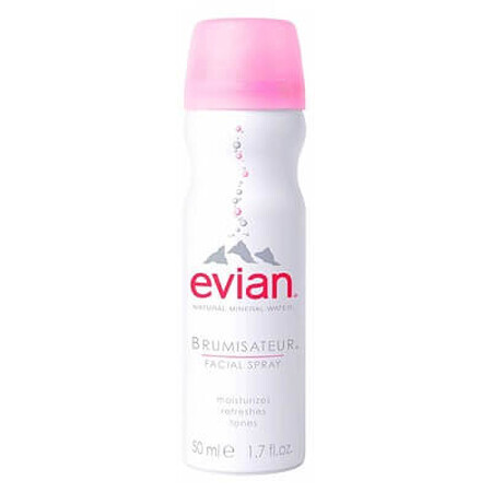 Natürliches Mineralwasser, 50 ml, Evian