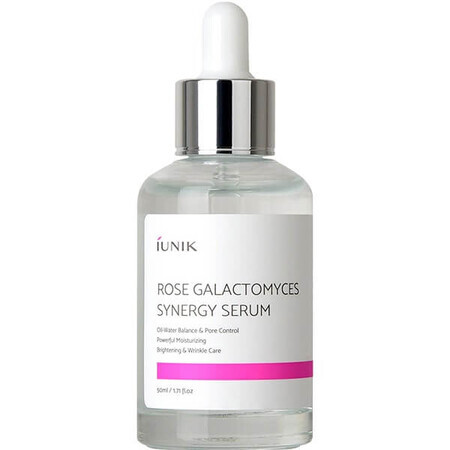 Rose Glactomyces Sérum synergique pour le visage des femmes, 50 ml, Iunik