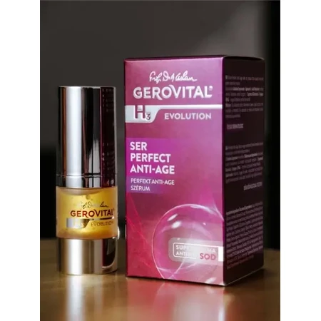 Gerovital H3 Evolution Perfect Anti-Aging Serum Hyaluron, 15 ml