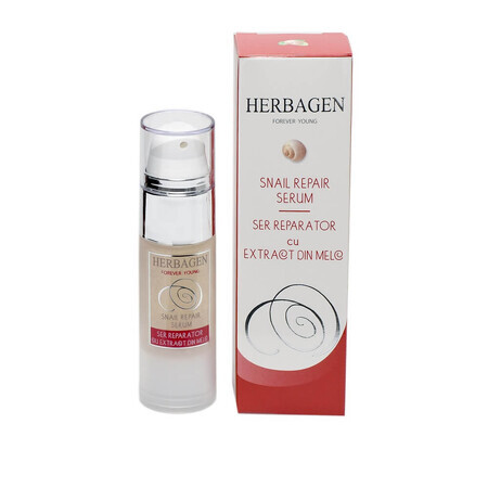 Herstellend serum met slakkenextract, 30 ml, Herbagen