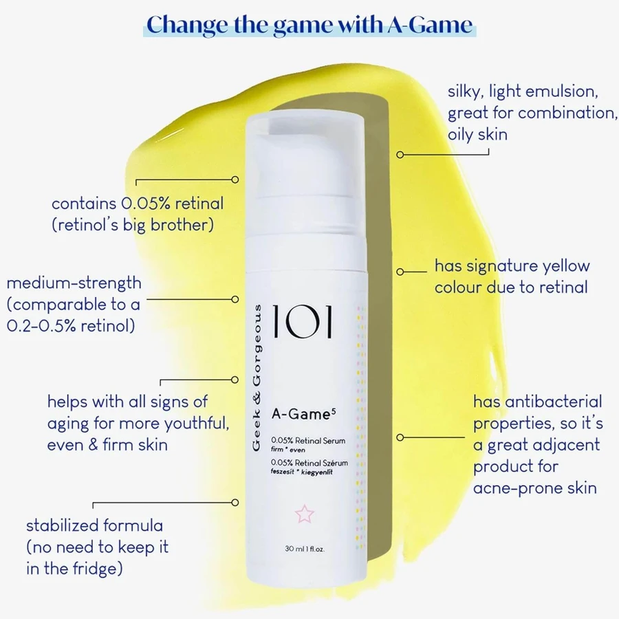 A-Game Serum 5, 30 ml, Geek&amp;Gorgeous
