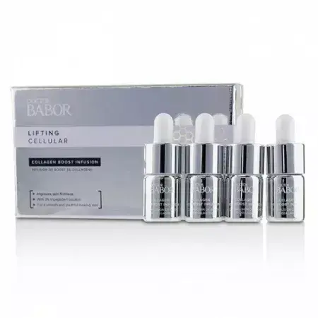 Serum pentru fata Collagen Boost Infusion cu efect de lifting, 4x7 ml, Doctor Babor