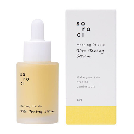 Vita Toning Morning Drizzle Serum, 30 ml, Soroci