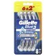 Gillette Blue 3 Comfort wegwerpscheermesjes met 3 mesjes, 6 + 2 stuks, P&amp;amp;G