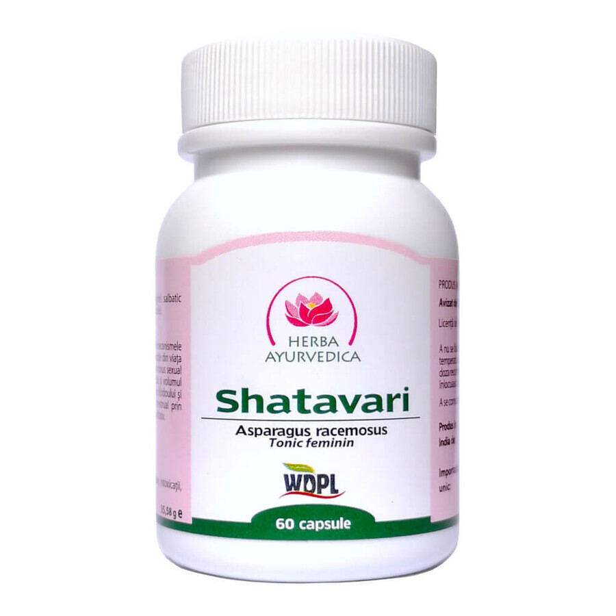 Shatavari, 60 capsules, Ayurvedisch kruid