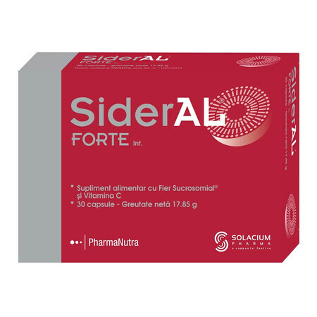 SiderAL FORTE, 30 gélules, Solacium Pharma