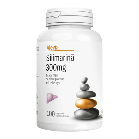 Silimarine 300 mg, 100 tabletten, Alevia