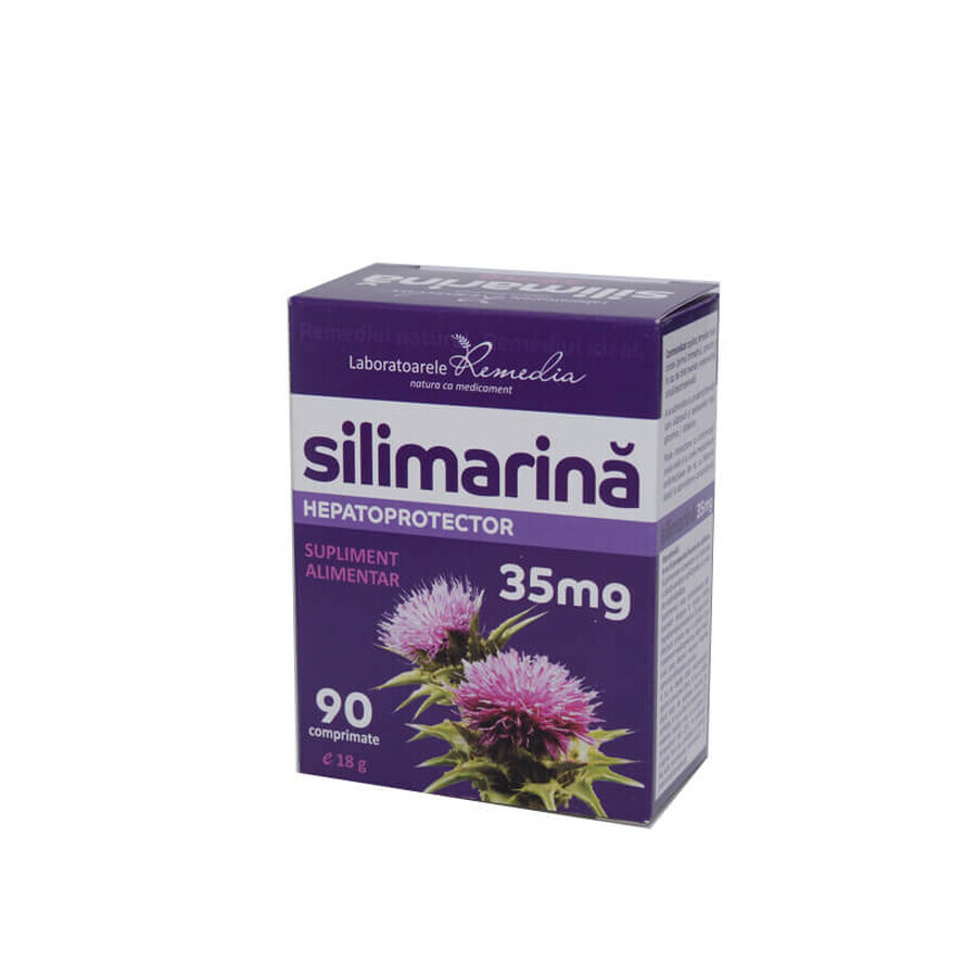 Silymarine 35mg, 90 comprimés, Remedia