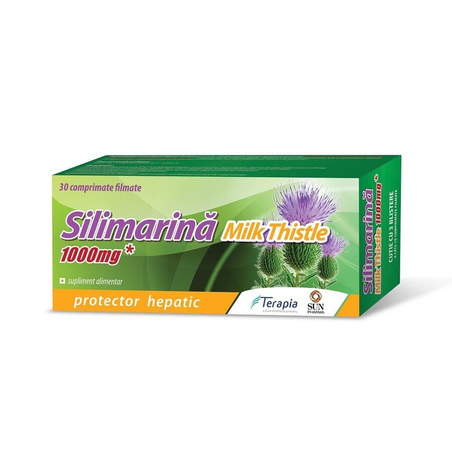 Silimarin Mariadistel Therapy 1000 mg, 30 tabletten, Therapy