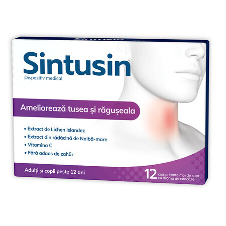 Sintusin, 12 losanghe, Zdrovit