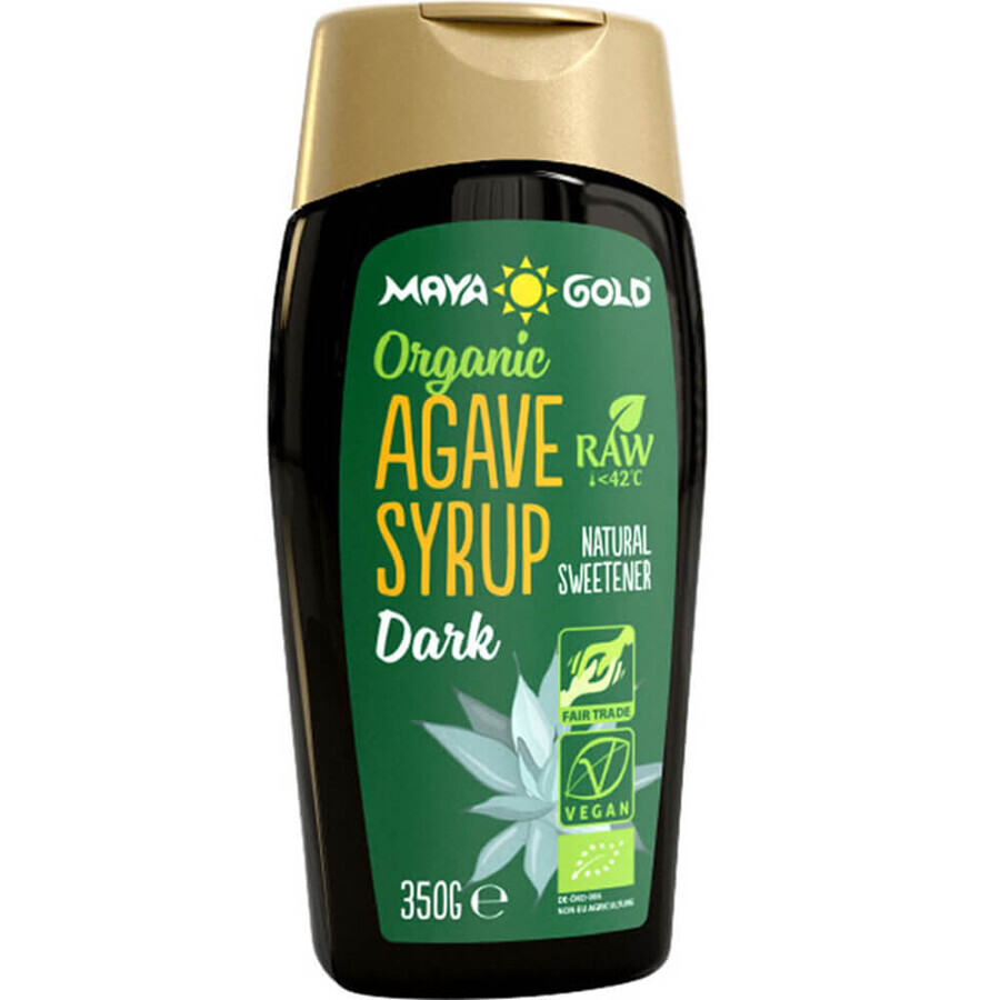 Sirop d'agave biologique Foncé, 350 g, Maya Gold