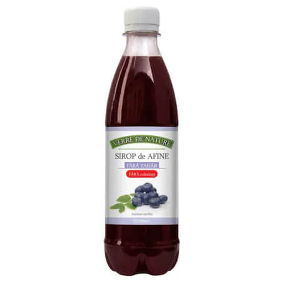 Veenbessensiroop zonder suiker, 500 ml, Manicos