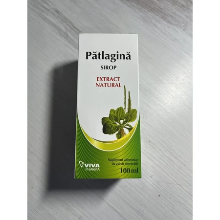 Patlagin syrup, 100 ml, Vitalia