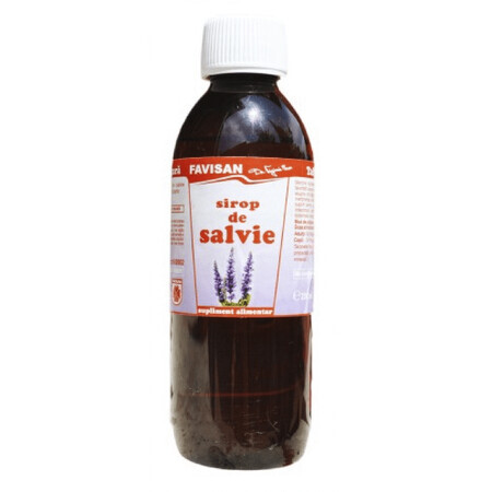 Salie siroop, 250 ml, Favisan