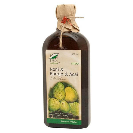 Sirop de Noni, Borojo et Acai, 250 ml, Pro Natura