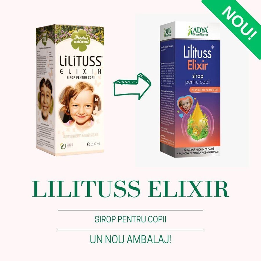 Lilituss Elixir babysiroop, 200 ml, Adya
