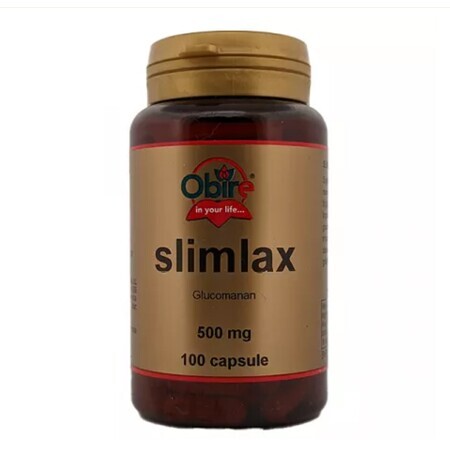 Slimlax 500 mg, 100 gélules, Obire