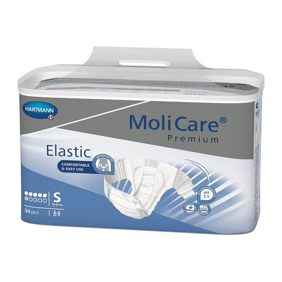 MoliCare Premium Elastische Incontinentie Brief 6 PIC maat S (165271), 30 stuks, Hartmann