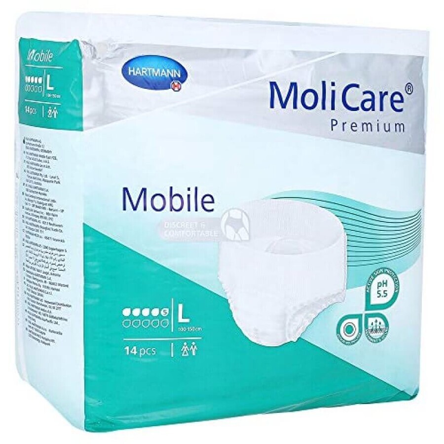 Mobile XL MoliCare incontinentieslips (915834), 14 stuks, Hartmann