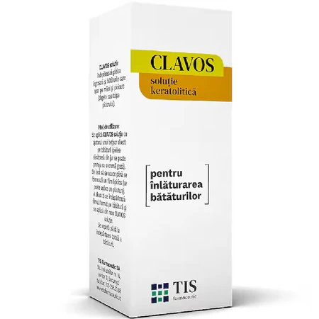 Clavos Oplossing tegen eelt, 10 ml, Tis Farmaceutic