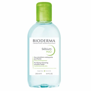Bioderma Sebium H2O Micellar solution for combination and oily skin, 250 ml